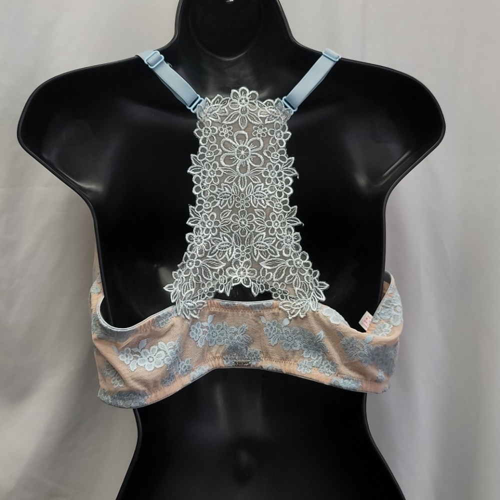 Push up racer lace back 36 D